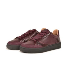 Pataugas BASALT/SV F4H BORDEAUX -Pataugas Promos Boutique 628220 BASKET FEMME BASALT SV F4H BORDEAUX 5