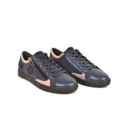 Pataugas JESTER/MIX F4H MARINE/ROSE -Pataugas Promos Boutique 628254 BASKET FEMME JESTER MIX F4H MARINE ROSE 4