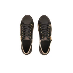 Pataugas JESTER/MIX F4I NOIR/DORÉ -Pataugas Promos Boutique 628254 BASKET FEMME JESTER MIX F4H NOIR DORE 6 a7c2426d b3e9 4ef5 9157 8cd40ac5b520