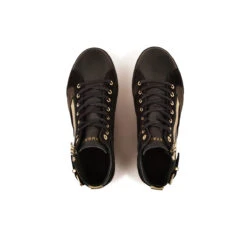 Pataugas PALME/MIX F4H NOIR/DORÉ -Pataugas Promos Boutique 628270 946 BASKET FEMME PALME MIX F4H NOIR DORE 6