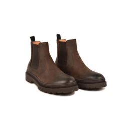 Pataugas VITUS/W H4H CHOCOLAT -Pataugas Promos Boutique 628280 803 BOOTS HOMME VITUS W H4H CHOCO 4
