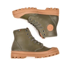 Pataugas AUTHENTIQUE M/G F4H KAKI 11 Pataugas AUTHENTIQUE M/G F4H KAKI -Pataugas Promos Boutique 628300 BOOTS FEMME AUTHENTIQUE M G F4H KAKI 6