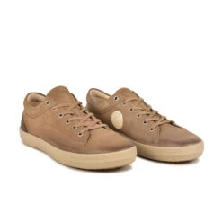 Pataugas NEW CARL/SG H4H TAUPE -Pataugas Promos Boutique 628302 BASKET HOMME NEW CARL SG H4H TAUPE 4