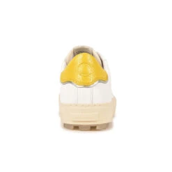 Pataugas ARAN/MIX F2H BLANC/JAUNE -Pataugas Promos Boutique BASKET FEMME ARAN MIX F2H BLANC JAUNE 7
