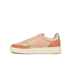 Pataugas BASALTE/SNME F2H BEIGE ROSÉ/DORÉ -Pataugas Promos Boutique BASKET FEMME BASALT F2H NUDE DORE 3