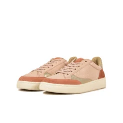 Pataugas BASALTE/SNME F2H BEIGE ROSÉ/DORÉ -Pataugas Promos Boutique BASKET FEMME BASALT F2H NUDE DORE 5