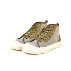 Pataugas ETCHE M/MIXTC F4I KAKI -Pataugas Promos Boutique BASKET FEMME ETCHE M MIXTC F4I KAKI 628485 554 5