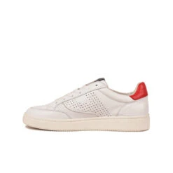 Pataugas BASALTE/N H2H BLANC/ROUGE -Pataugas Promos Boutique BASKET HOMME BASALT N F2H BLANC ROUGE 3