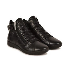 Pataugas PALME F4G NOIR -Pataugas Promos Boutique BASKETHAUTEFEMMEPALMEF4GNOIR4