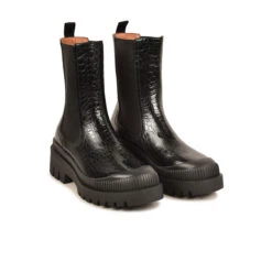 Pataugas AINOA CH/GR F4I NOIR -Pataugas Promos Boutique BOOTS FEMME AINOA CH GR F4I NOIR 628454 850 4