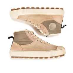 Pataugas ARAN M/MIXS F4H ROSE/BEIGE -Pataugas Promos Boutique BOOTS FEMME ARAN M MIXS F4H ROSE BEIGE web6