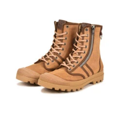 Pataugas AUTHENTIQUE H/ZIPSS F4I CAMEL -Pataugas Promos Boutique BOOTS FEMME OG H ZIPSS F4I CAMEL 628499 751 5