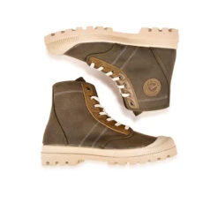 Pataugas AUTHENTIQUE M/SC F2I KAKI -Pataugas Promos Boutique BOOTS FEMME OG M SC F2I KAKI 628343 554 6