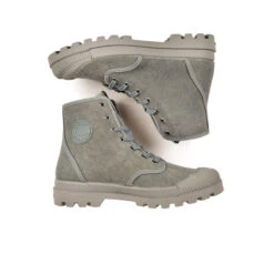 Pataugas AUTHENTIQUE M/TDLV F2I VERT DE GRIS 11 Pataugas AUTHENTIQUE M/TDLV F2I VERT DE GRIS -Pataugas Promos Boutique BOOTS FEMME OG M TDLV F2I VERT DE GRIS 628337 305 6