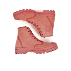 Pataugas AUTHENTIQUE M/TDLV F2I VIEUX ROSE -Pataugas Promos Boutique BOOTS FEMME OG M TDLV F2I VIEUX ROSE 628337 305 6