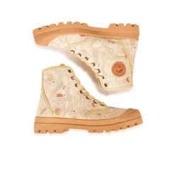 Pataugas AUTHENTIQUE M/TOPO F2I BEIGE -Pataugas Promos Boutique BOOTS FEMME OG M TOPO F2I BEIGE 628340 150 6