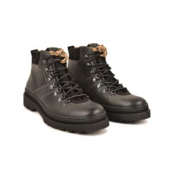 Pataugas NEW NISTOS/W H4I ANTHRACITE -Pataugas Promos Boutique BOOTS HOMME NEW NISTOS W H4I ANTHRACITE 628527 655 4