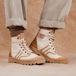 Pataugas AUTHENTIQUE M/MIXTC F4H SABLE -Pataugas Promos Boutique F AUTHENTIQUE MIXTC SABLE